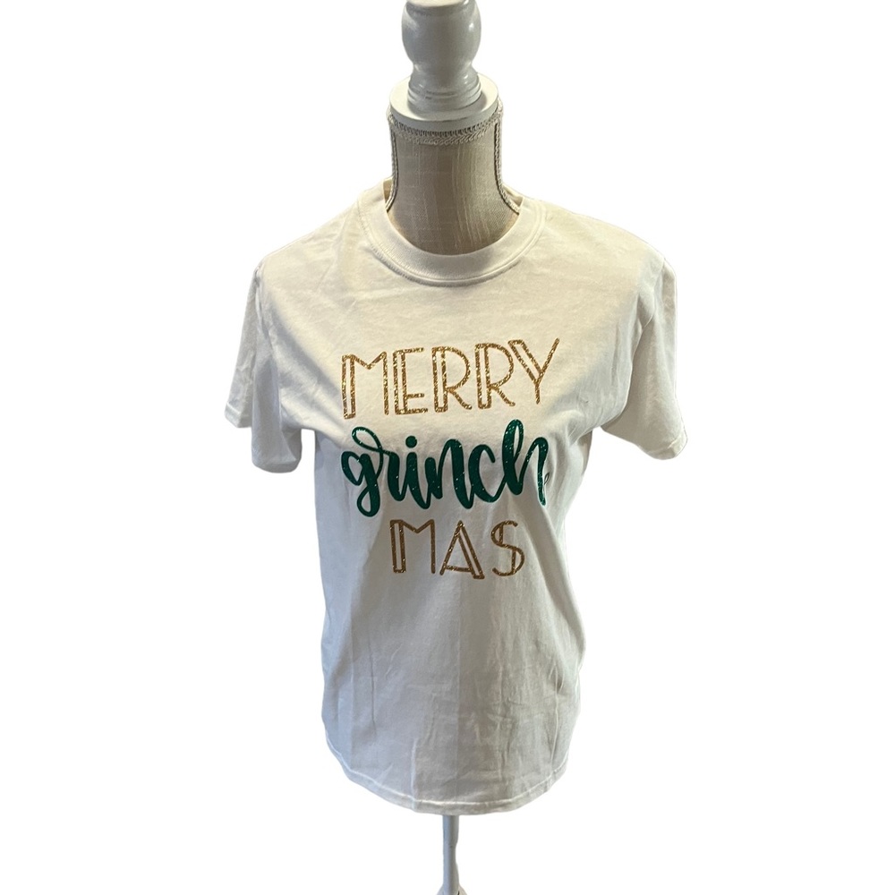 HANDMADE MEDIUM SPARKLY CHRISTMAS SHIRT